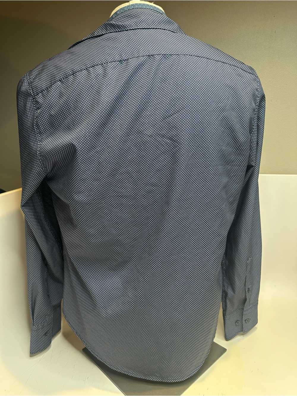 Con.struct Micro-Pattern Button-Down Shirt - Picture 4 of 5
